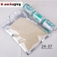 5 pcs Food Grade 3-side Heat Sealing Foil Ziplock Bags Mylar Foil Bags for Spices Bulk Wholesales